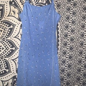 Blue Flower mini dress